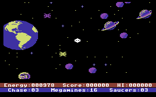 Astro Chase screenshot 4 for Commodore 64